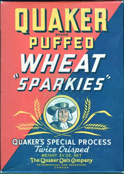 Quaker Puffed Wheat  Sparkies