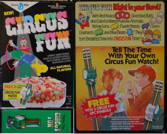 Circus Fun Watch Box