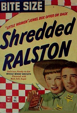 1949 Shredded Ralston Box - Little Women