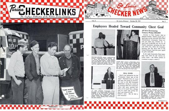 1951 Purina Checkerlinks And Checker News