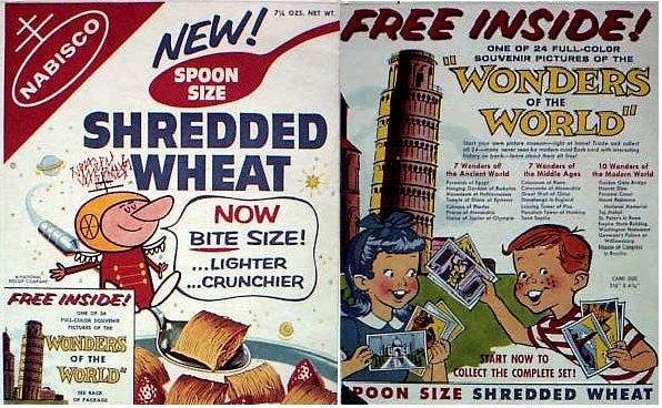 Shredded Wheat Juniors World Wonders