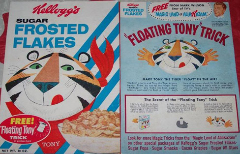 Sugar Frosted Flakes Floating Tony Box