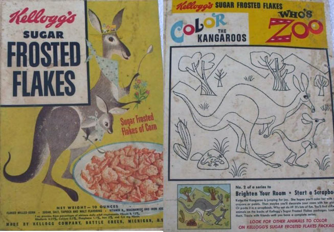 Sugar Frosted Flakes - Katie The Kangaroo