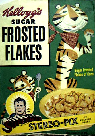 Sugar Frosted Flakes- Early Tony The Tiger