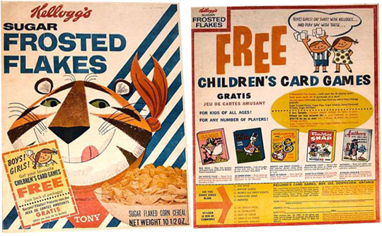 1961 Sugar Frosted Flakes Box