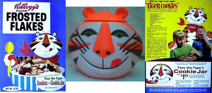 1968 Tony The Tiger Cookie Jar