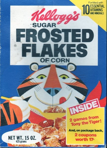 Sugar Frosted Flakes Box