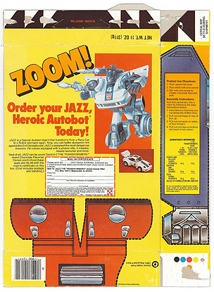 Transformers - Test Box (Back)