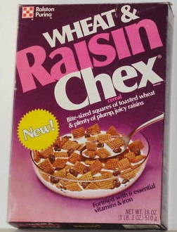 Wheat & Raisin Chex Box