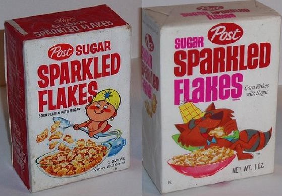 Sugar Sparkled Corn Flakes Single Serve Boxes