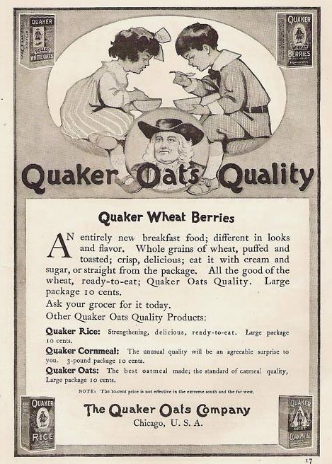 Vintage Wheat Berries Ad