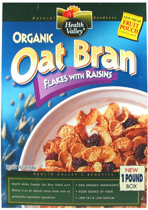 Oat Bran Flakes With Raisins - Another Box