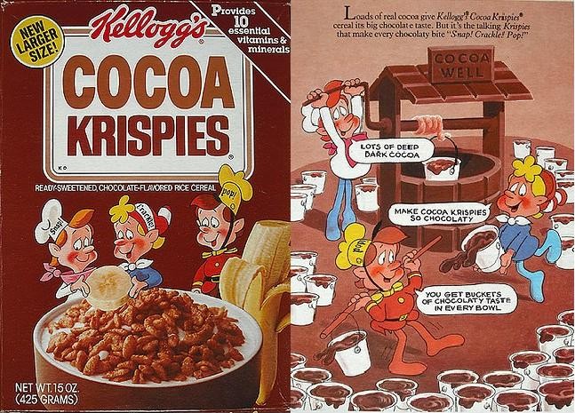 Cocoa Krispies Snap! Crackle! Pop! Box