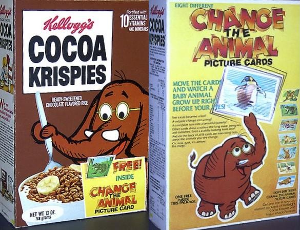 Cocoa Krispies Animal Cards