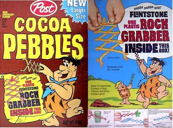 Cocoa Pebbles Rock Grabber Box