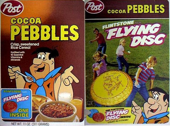 Cocoa Pebbles Flying Disc Box