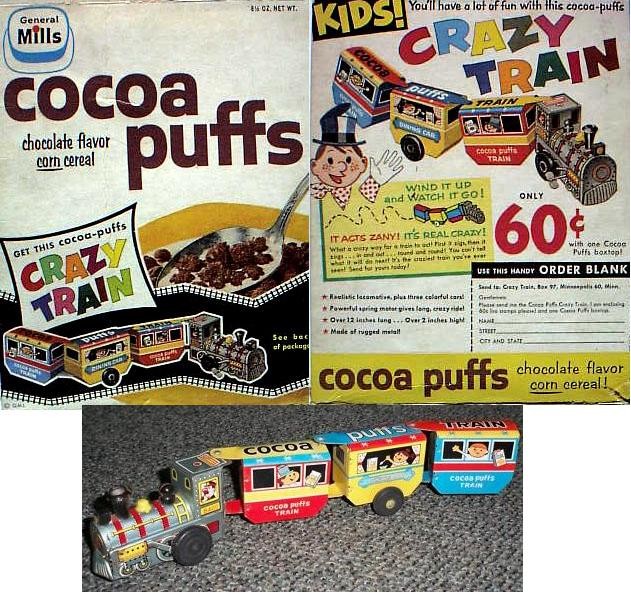 Cocoa Puffs Crazy Train