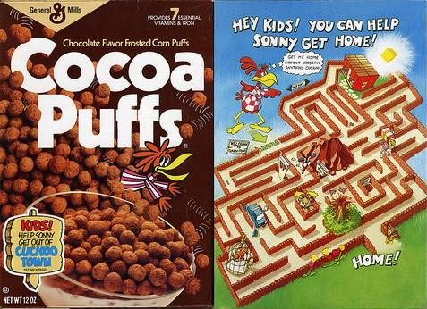 Cocoa Puffs Cuckoo Town Box