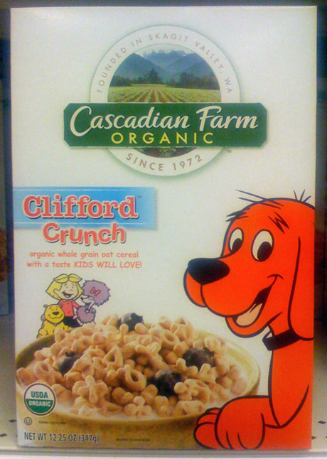 2009 Clifford Crunch Cereal