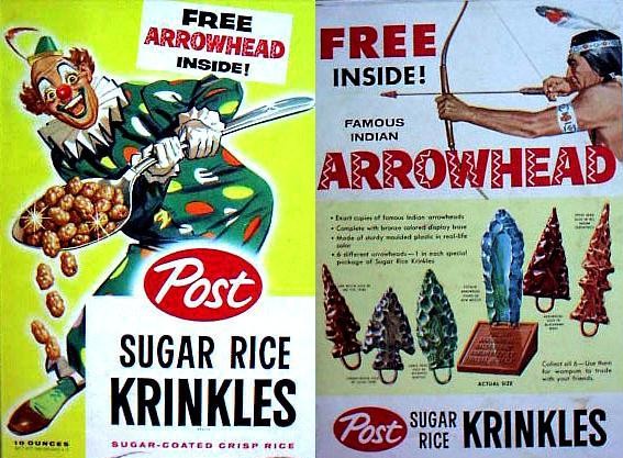 Sugar Rice Krinkles Arrowhead Box