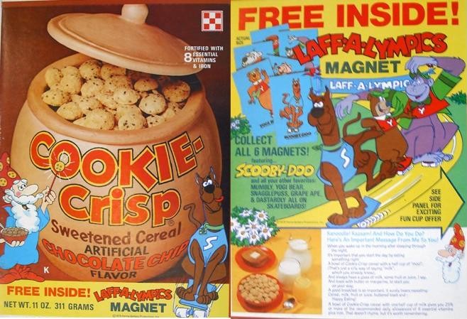 Cookie-Crisp Laff-A-Lympics Box
