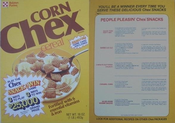 Corn Chex Snack & Win Box