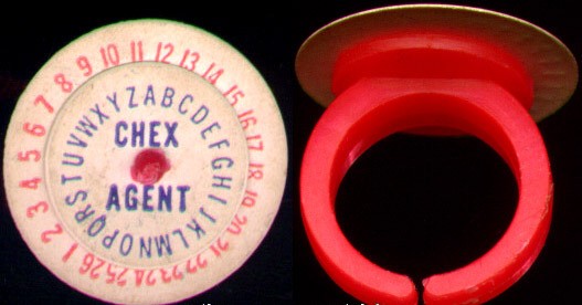 Corn Chex Decoder Ring