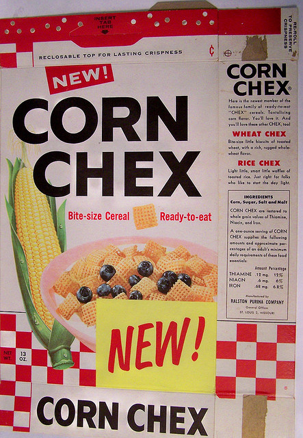 Classic Ralston Corn Chex Box