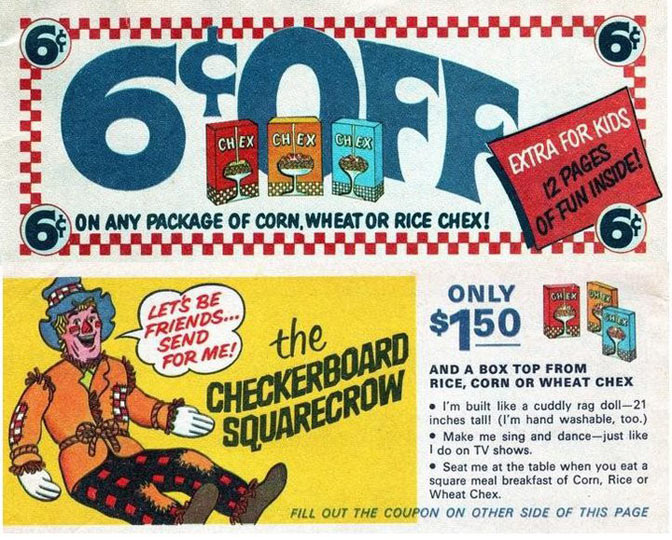 1967 Chex Coupon Book