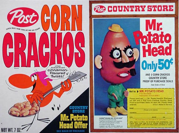 Corn Crackos Mr. Potato Head Box