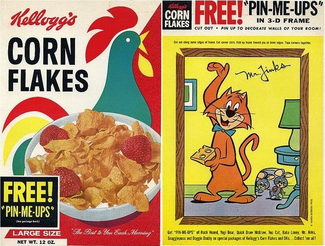 Corn Flakes Mr. Jinks Box