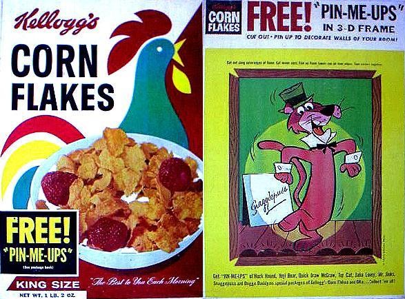 Corn Flakes Snagglepuss Box