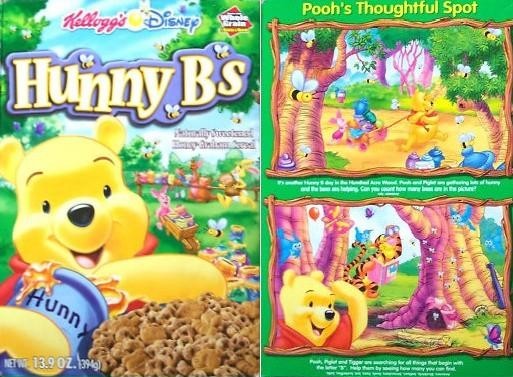 Hunny B's Cereal Box