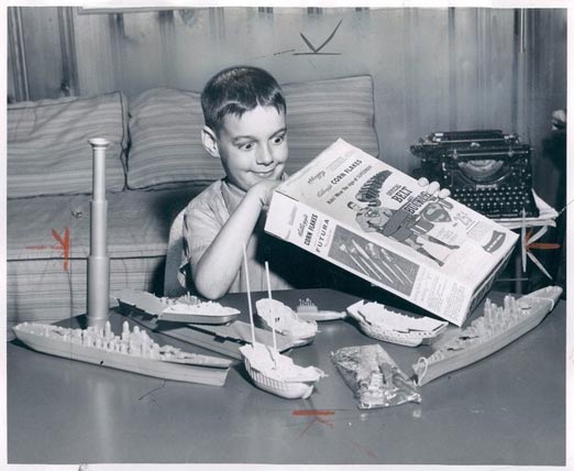 1956 Corn Flakes Press Photo