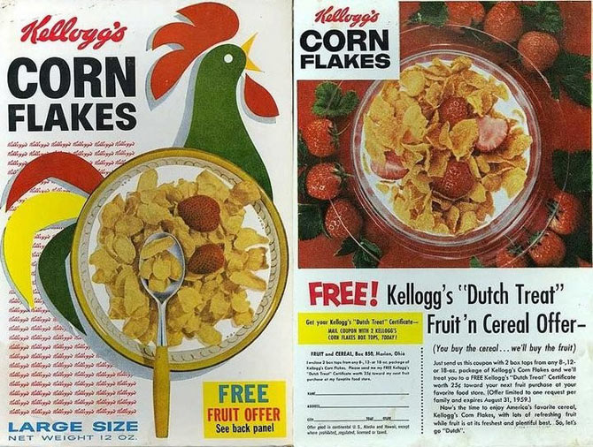 Corn Flakes Dutch Treat Box