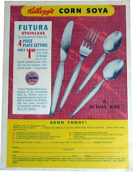 1956 Corn Soya Box - Back