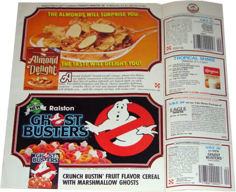 Almond Delight / Ghost Busters Coupons