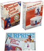 1983 Cracker Jack Cereal Box And Ad