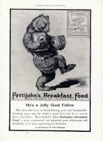 Early Ad For Petijohns Breakfast Food