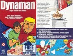 Dynaman Cereal Box