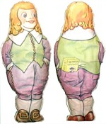 Quaker Crackels Cloth Doll