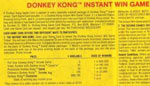 Donkey Kong Cereal Coupon Back 2