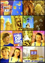 Screen Caps Of Double Dip Crunch Ad