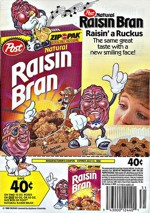 Natural Raisin Bran Advertisment