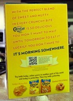 Crunchy Nut Flakes Box - Back