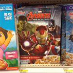 Avengers Age Of Ultron Cereal Box