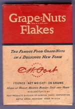 Classic Post Grape-Nuts Flakes Box