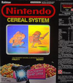 Nintendo Cereal System Box Front