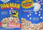 Ms. Pac-Man Marshmallows Box - Front & Back