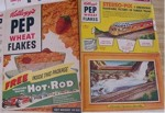 Pep Wheat Flakes Hot Rod Box